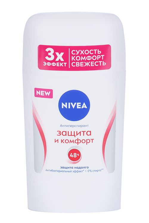 Антиперспирант Nivea Защита/комфорт стик, 50 мл