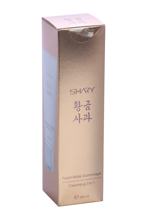 Пенка-маска-гоммаж SHARY Walnut 3 в1 д/умывания, 100 мл