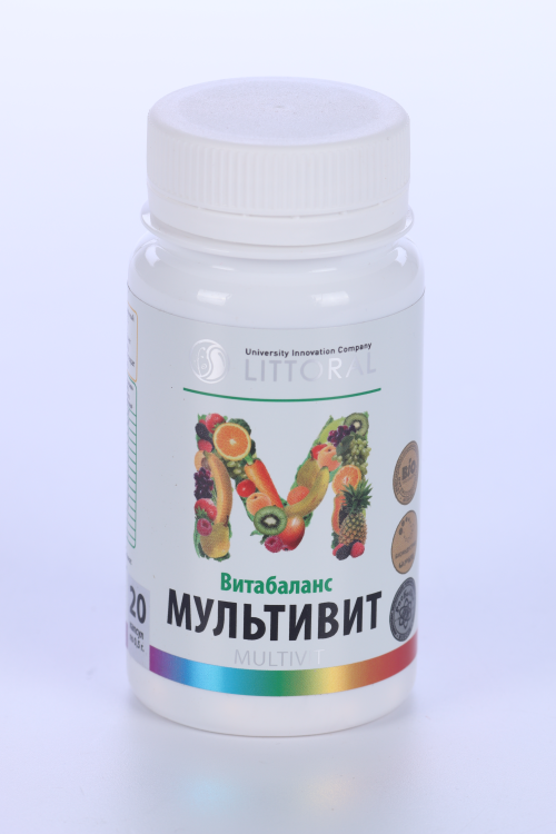 Витабаланс-Мультивит Littoral, 0,5 г, 20 шт, капсулы