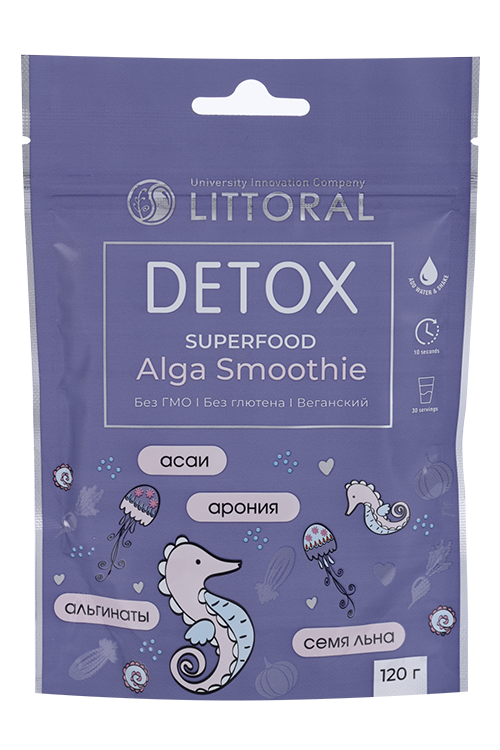 Альга Смузи DETOX Littoral, 120 г