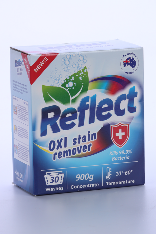 Пятновыводитель Reflect oxistain remover д/одежды кислородный д/белых и цветных тканей 0,9 кг