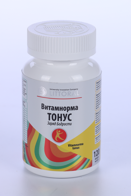 Витамнорма-Тонус Littoral, 0,5 г, 120 шт, капсулы