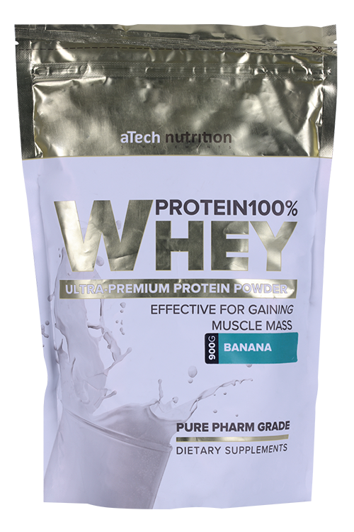 Whey Protein 100% Банан (SS), 900 г
