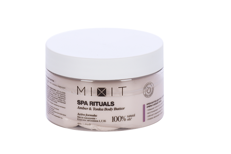 Крем-баттер MIXIT Spa Rituals Amber&Tonka д/тела, 250 г