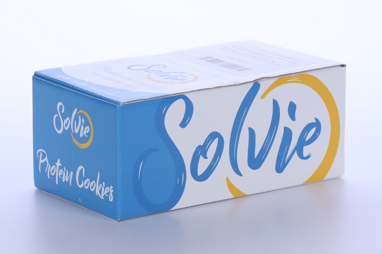Батончик Solvie Protein Barre Шоколад с начинкой глазир б/сахара, 50 г, 24 шт