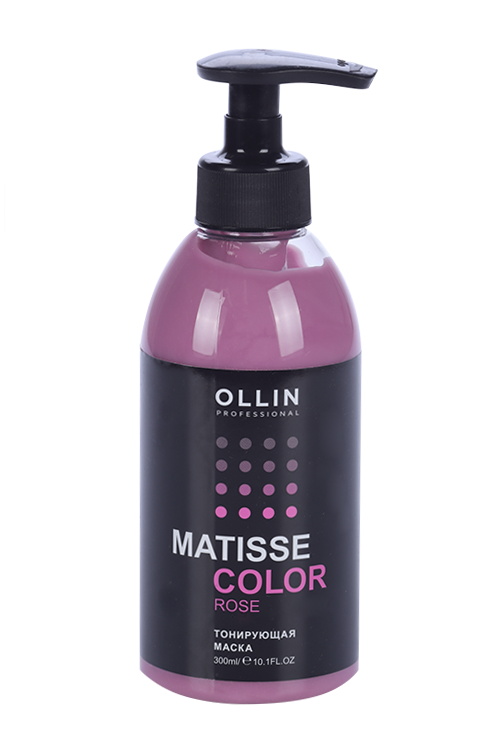 Маска Ollin professional matisse color д/тонирования волос розовый 300 мл