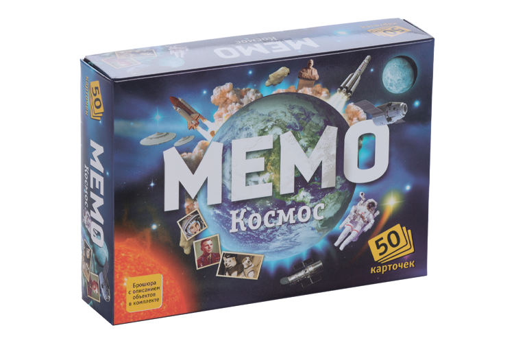 Игра настольная Нескучные игры Мемо Космос