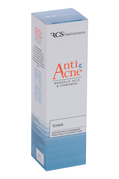 Тоник RCS AntiAcne д/жирной/проблемной кожи лица склонной к акне, 200 мл