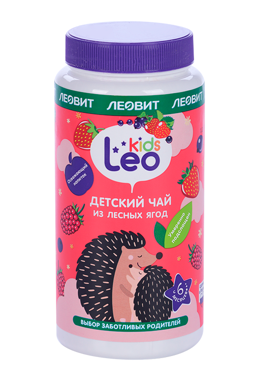 Чай Leo Kids Из лесных ягод гранулированный д/детей, 200 г