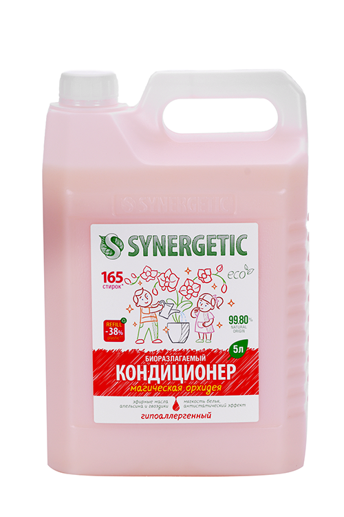 Кондиционер д/белья SYNERGETIC Магическая орхидея 5 л