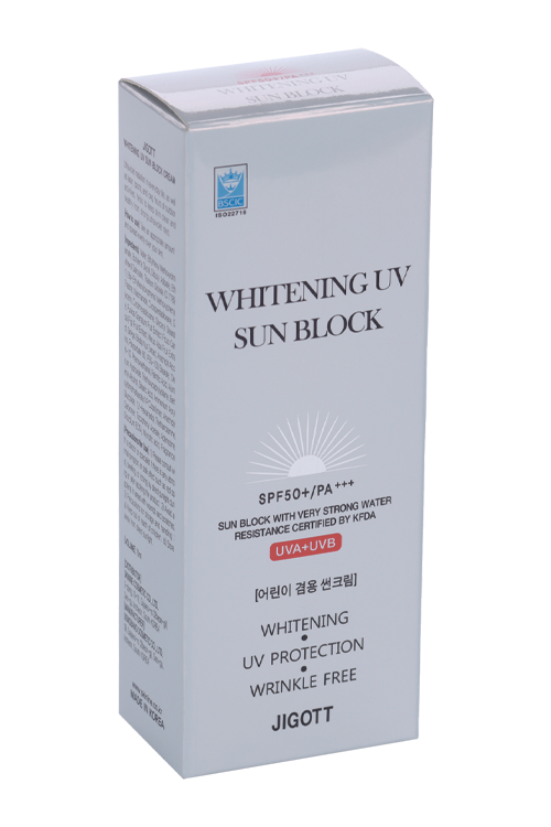 Крем Jigott Whitening Uv Sun солнцезащитный SPF50+/PA+++, 70 мл