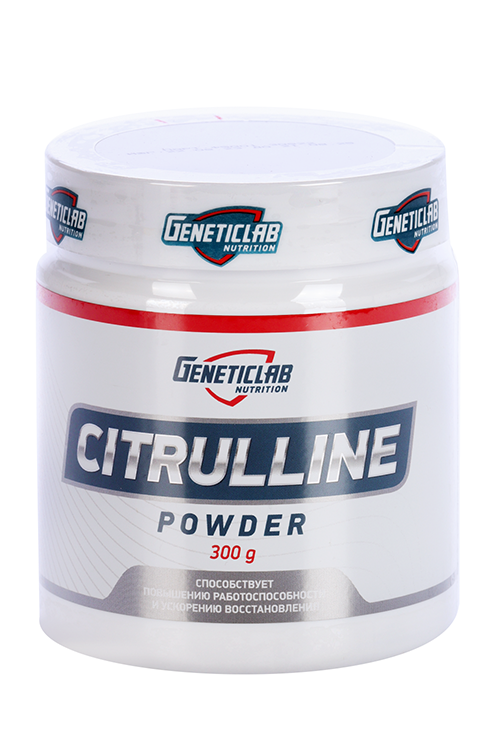 L- Citrulline GENETICLAB  б/вкуса, 300 г, (УТ-00000962)