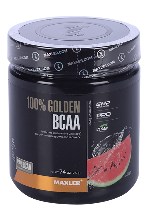 Golden BCAA 100% Maxler Fruit Punch Watermelon, 210 г