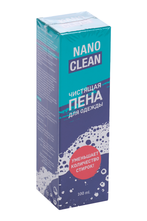 Пена NanoClean чистящая д/одежды 100 мл