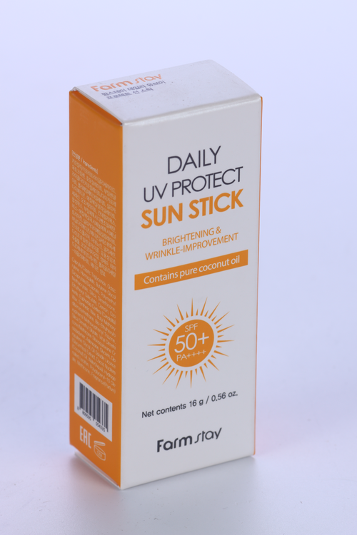 Стик FarmStay солнцезащитный SPF50 PA++++, 16 г