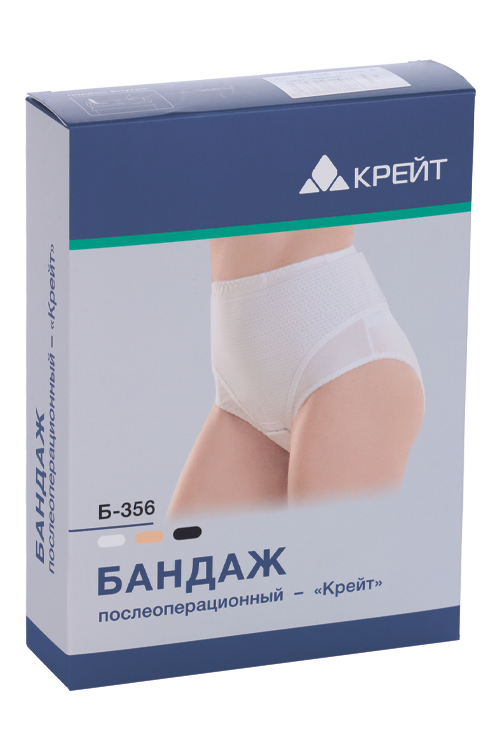 Бандаж Крейт п/операционный Б-356 р 4 (106-110 см), черный