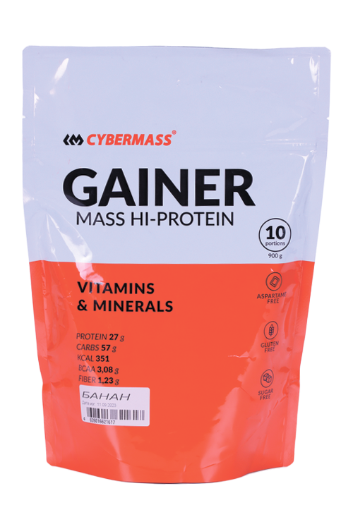 Gainer Cybermass Банан, 900 г