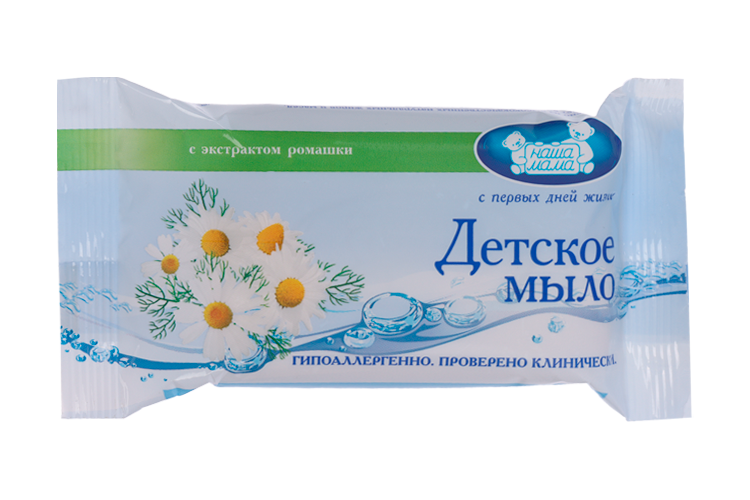 Мыло Наша Мама Ромашка детское, 90 г