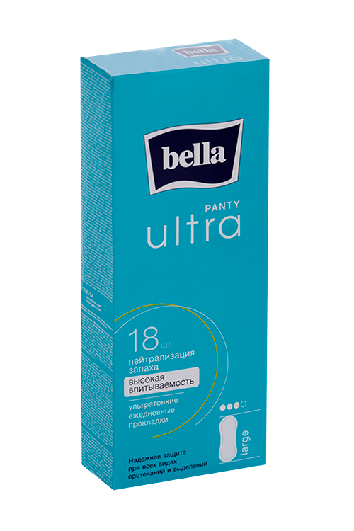 Салфетки Bella PANTY ultra large гигиенические ежедневные, 18 шт
