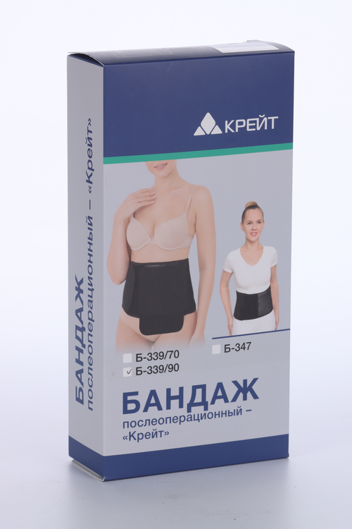 Бандаж Крейт Б-339/90 п/операционный р 4 (90-100 см), черн