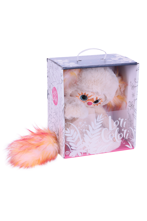 Игрушка Budi Basa Lori Colori Юна кремовая мягкая 30 см