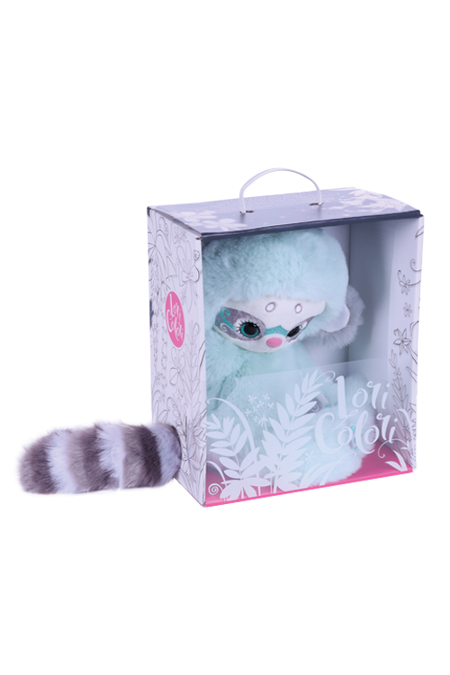 Игрушка Budi Basa Lori Colori Джу мятная мягкая 30 см