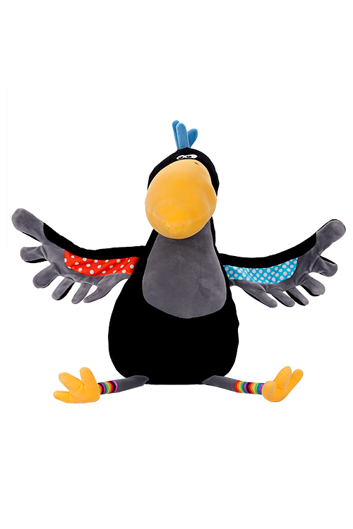 Игрушка Budi Basa Ворон Крац мягкая 32 см