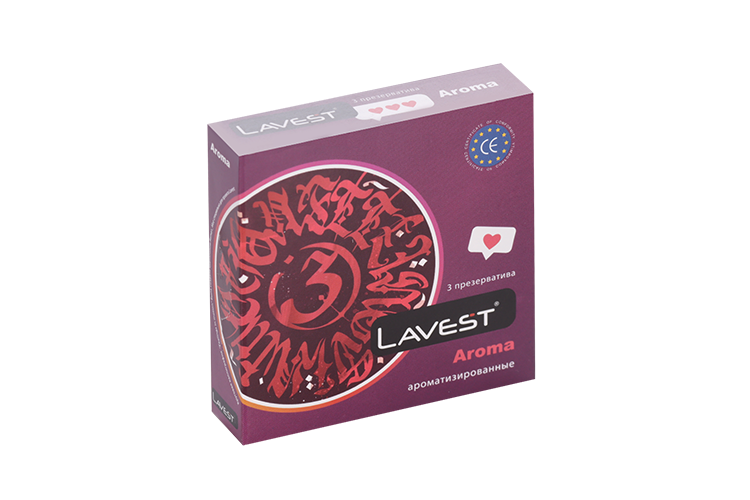 Презервативы Lavest Aroma, 3 шт