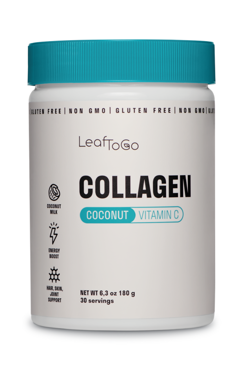 Коллаген LeafToGo Кокос, 180 г, порошок