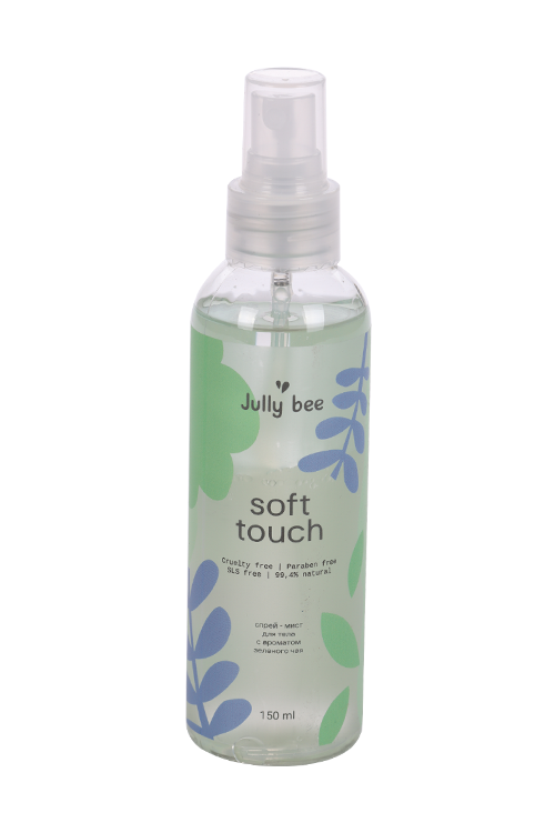 Спрей-мист д/тела Jully Bee Soft touch Экспресс-увлажнение двухфазный, 150 мл