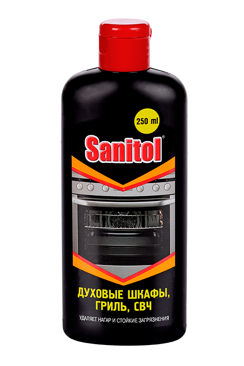 Средство Sanitol д/чистки духовых шкафов свч грилей 250 мл