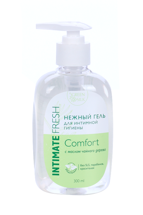 Гель Green Silk Intimate Fresh Comfort нежный д/интимной гигиены, 300 мл