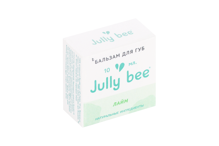 Бальзам Jully Bee Лайм д/губ, 10 мл