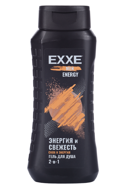 Гель д/душа Exxe men energy 2в1 Энергия и свежесть сила и энергия, 400 мл