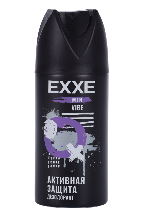 Дезодорант-спрей Exxe men vibe Активная защита, 150 мл