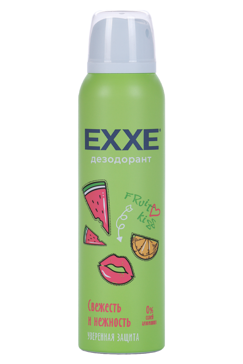Дезодорант-спрей Exxe Fruit kiss Свежесть и Нежность женский, 150 мл