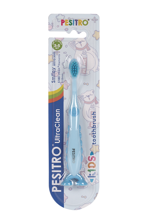 З/щетка Pesitro Smiley Ultra soft 5180 детская (3-5 лет), голубая