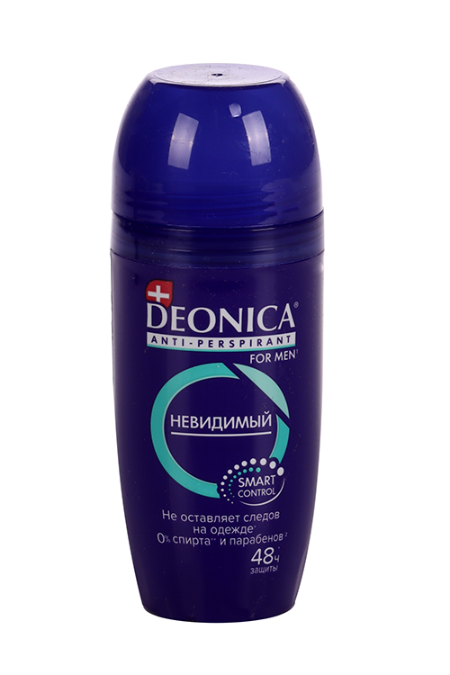 Антиперспирант Deonica for men Невидимый ролик, 50 мл
