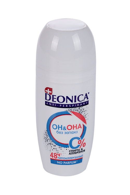 Антиперспирант Deonica Он&Она ролик, 50 мл