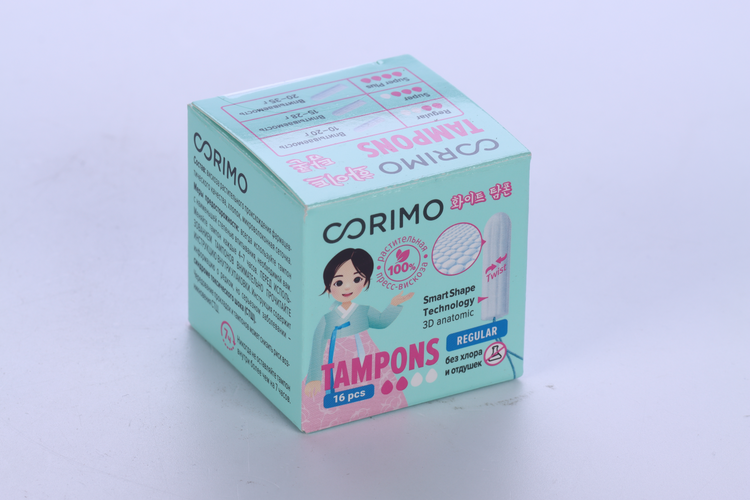 Тампоны Corimo Regular гигиенические S, 16 шт