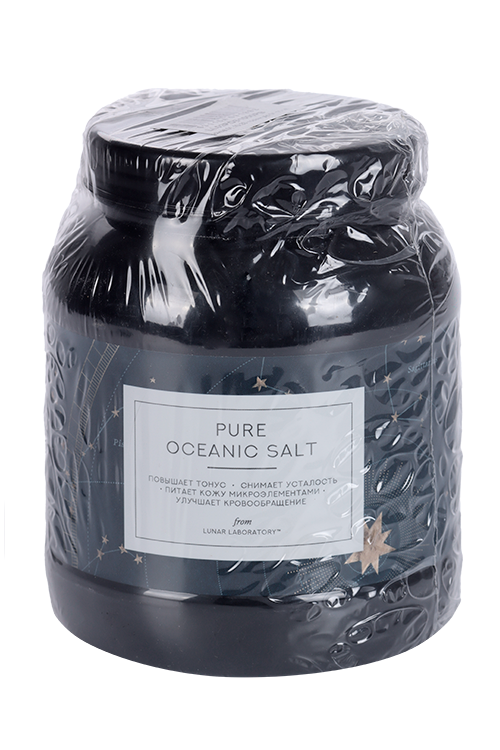 Соль д/ванн Lunar Laboratory Pure oceanic salt, 1 кг, pet-банка