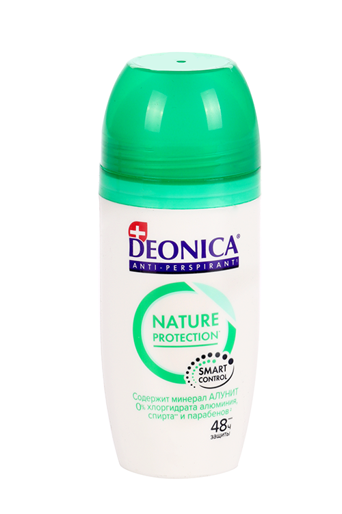 Антиперспирант Deonica Nature Protection, 50 мл, ролик