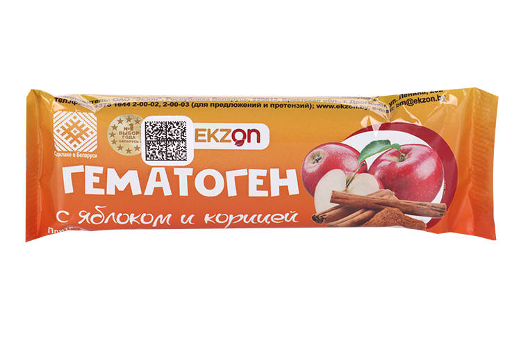 Гематоген яблоко-корица, 40 г