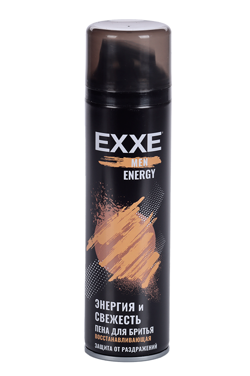 Пена д/бритья Exxe men energy Энергия и свежесть, 200 мл