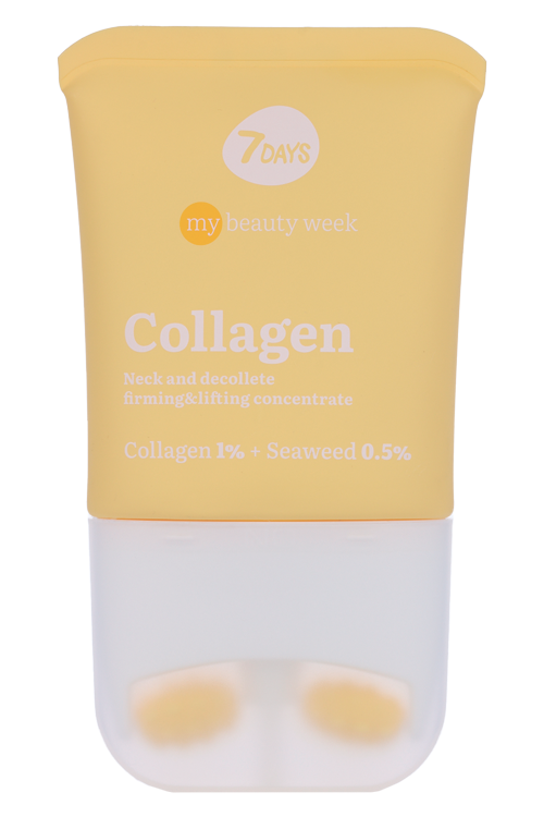 Крем-концентрат 7DAYS my beauty week Collagen укреп лифт-эффект д/шеи/зоны декольте, 80 мл