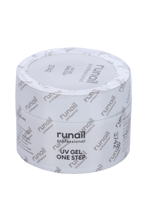 Гель RuNail Professional д/наращивания ногтей прозрачный 56 г