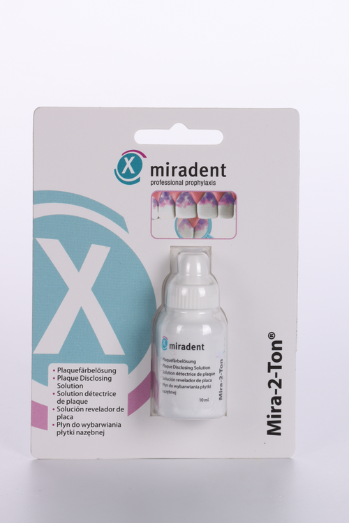 Раствор Miradent Mira-2-Ton д/определения зубного налета, 10 мл
