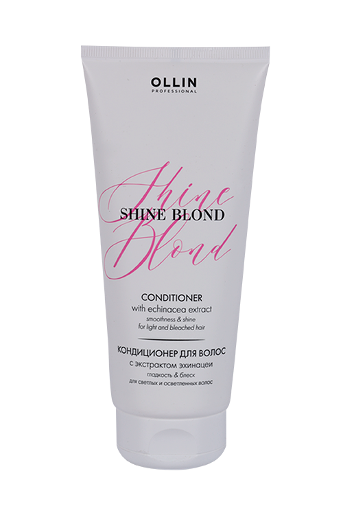 Кондиционер Ollin Professional shine blond эстракт эхинацеи д/свет/освет волос, 200 мл