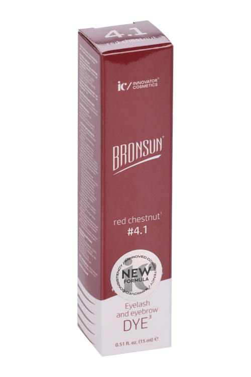 Краска INNOVATOR COSMETICS Bronsun д/ресниц и бровей медный каштан 15 мл