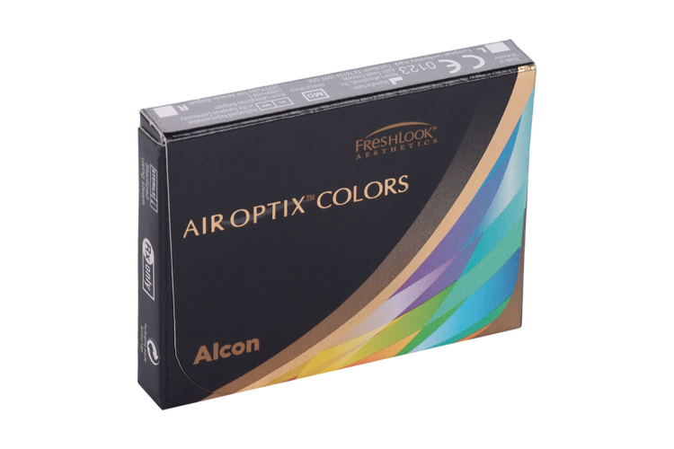 Линзы Alcon Air Optix Colors Amethist контакт цвет ежемес (диоптрия -3,75), 2 шт